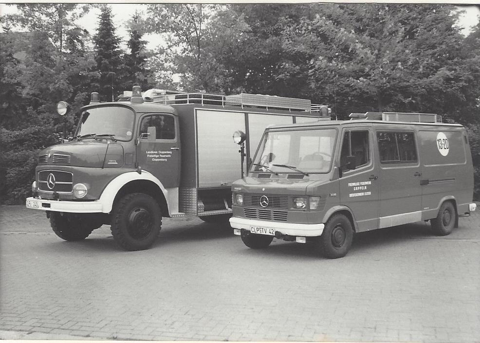 Fahrzeuge der FF Elsten 1987